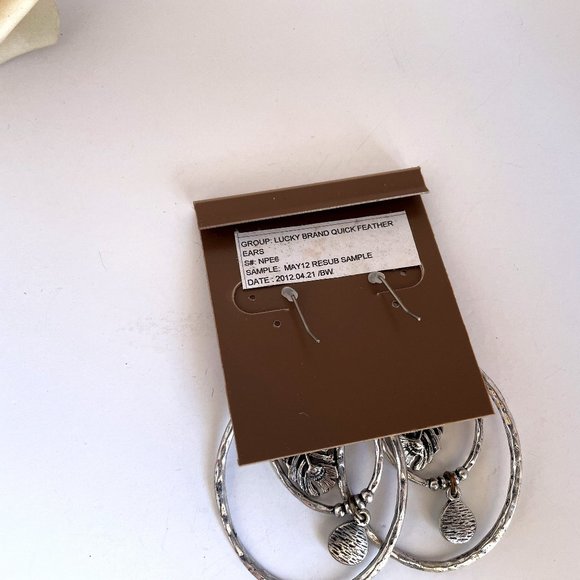 Lucky Brand Rare Vintage Turquoise Drop Earrings - Picture 5 of 6